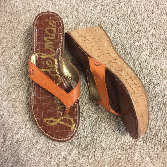 Sam Edelman Shoes - Sam Edelman Romy Wedge Thong Sandals